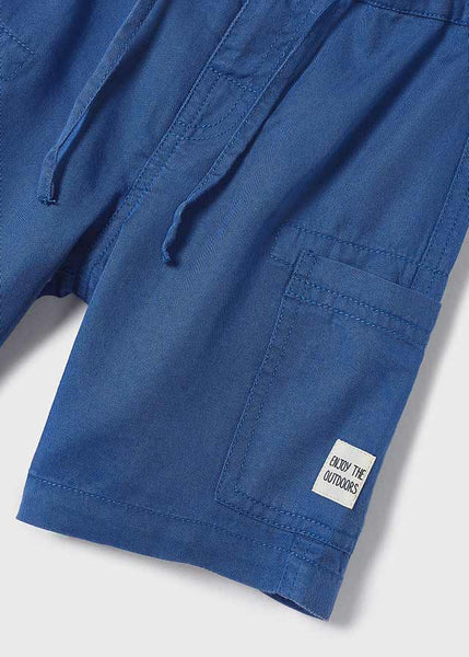 Mayoral blue Bermuda Pocket Shorts