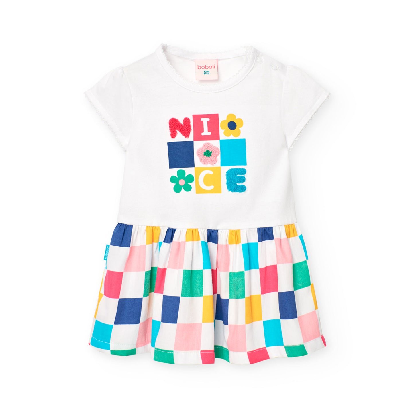 Boboli Girls Combined Play Dress