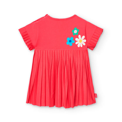 Boboli Girls Magenta Dress