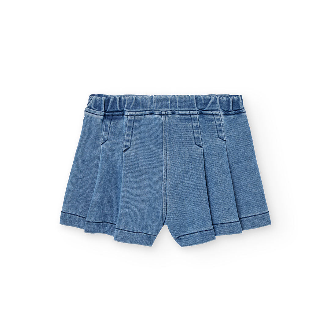 Boboli Girls Blue Denim Skort