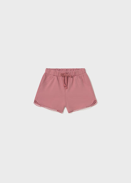 Mayoral Baby Girls Blush Chenille Shorts