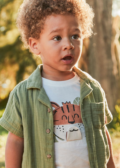 Mayoral Baby Boy Tiger T-shirt