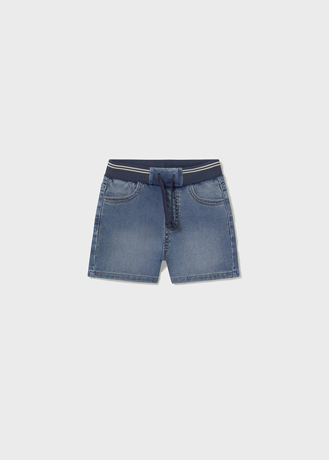 Mayoral Baby Boy Bermuda Soft Denim Shorts