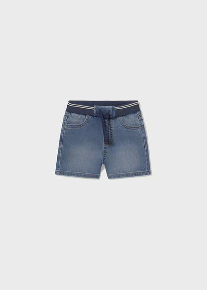 Mayoral Baby Boy Bermuda Soft Denim Shorts