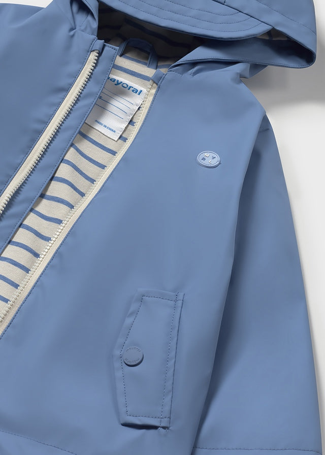 Mayoral Baby Boy Capri Blue Raincoat