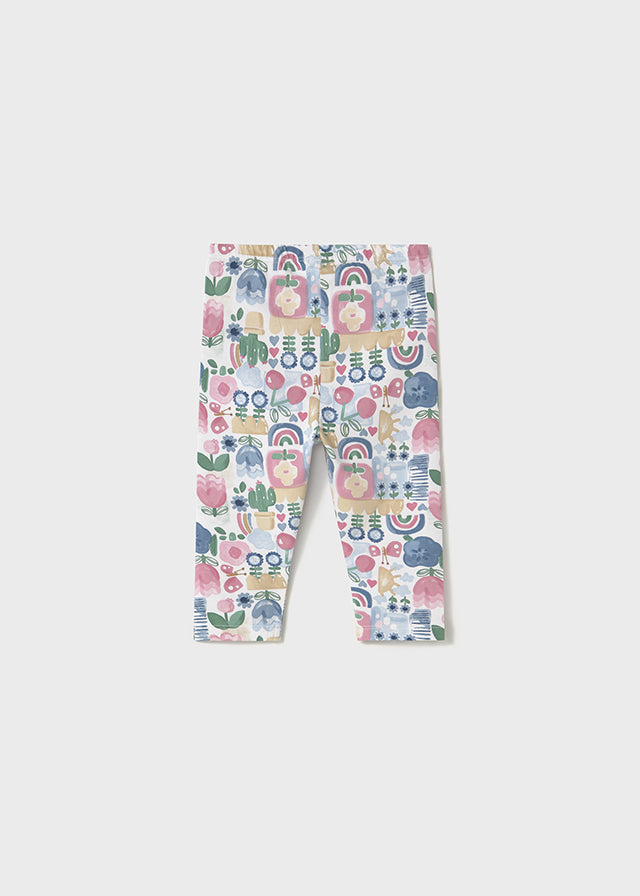 Mayoral Baby Girls Floral Leggings