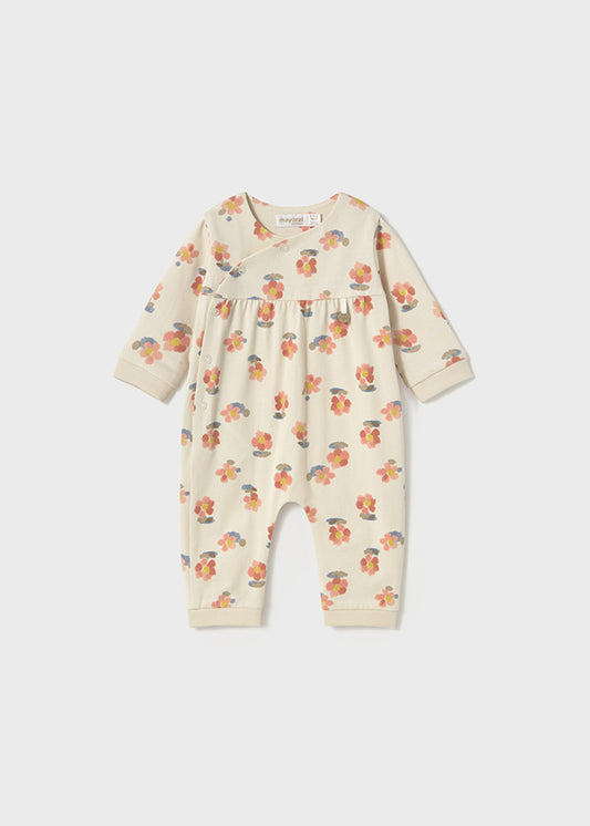 Mayoral Newborn Baby Girls Peach Body Suit