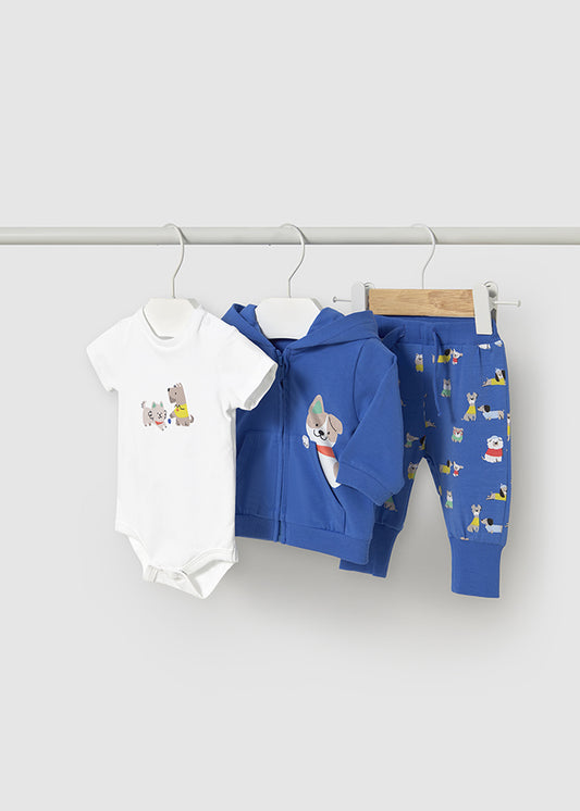 Mayoral Baby Boys Blue 3 Piece Set