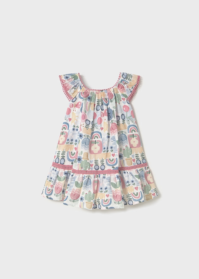 Mayoral Baby Girls Floral Print Dress