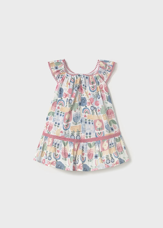 Mayoral Baby Girls Floral Print Dress