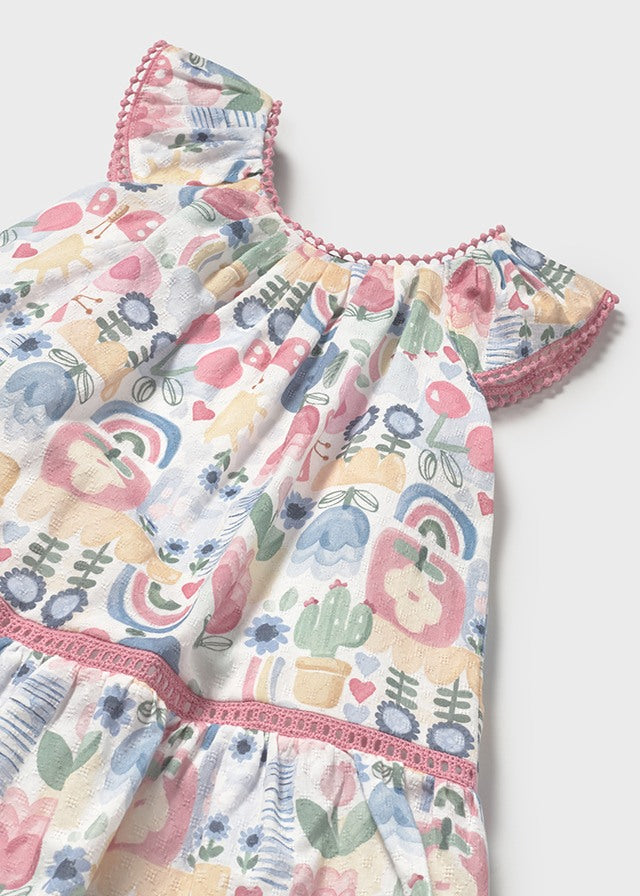 Mayoral Baby Girls Floral Print Dress