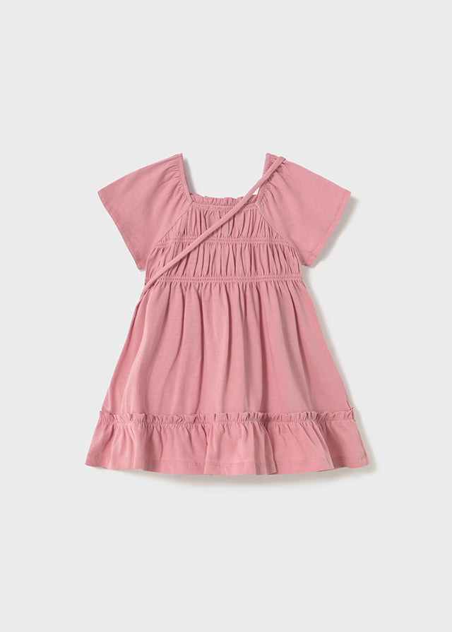 Mayoral Baby Girls Rose Dress with Bag