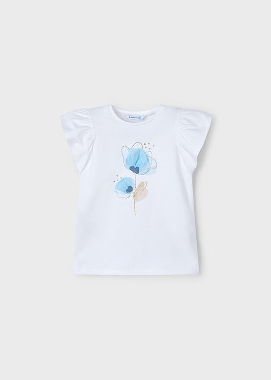 Mayoral Girls Floral T-shirt