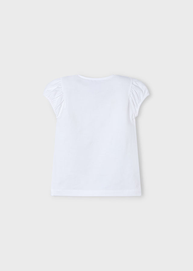 Mayoral Girls Doll Print T-shirt