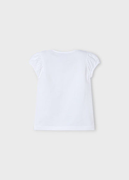 Mayoral Girls Doll Print T-shirt