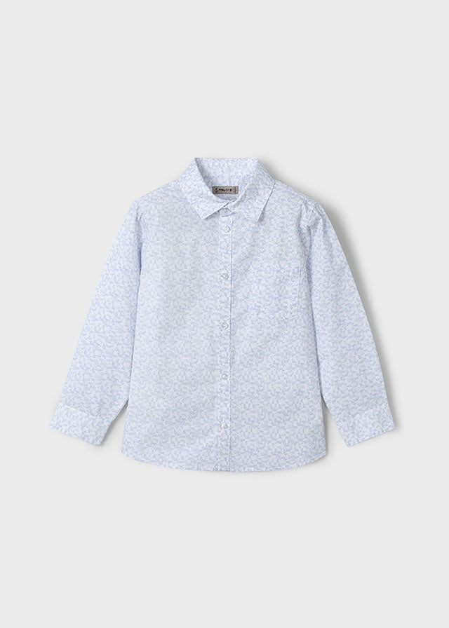 Mayoral Boys Sky Blue Shirt