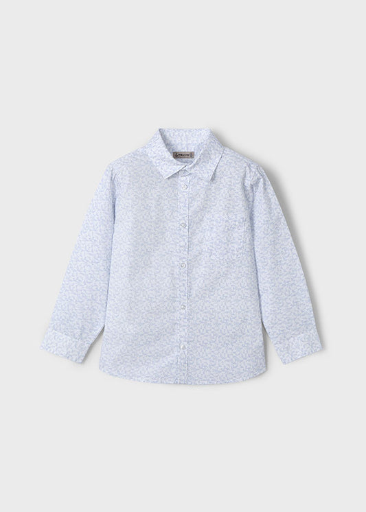 Mayoral Boys Sky Blue Shirt