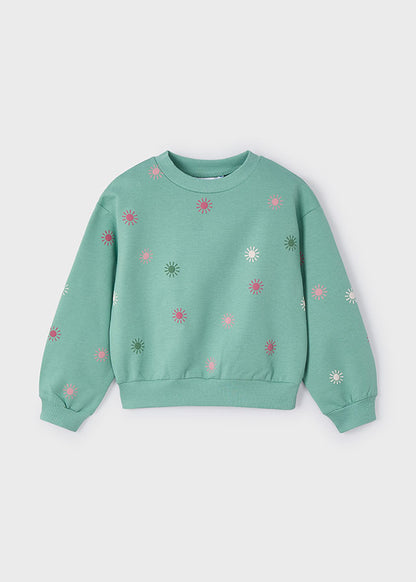 Mayoral Girls Mint Jumper