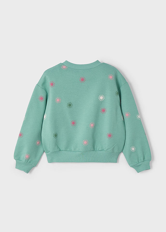 Mayoral Girls Mint Jumper