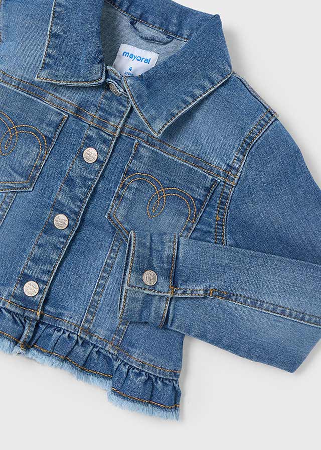 Mayoral Girls Denim Jacket