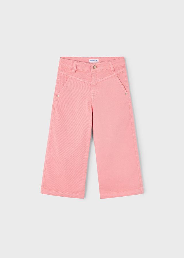 Mayoral Girls Salmon Twill Trousers