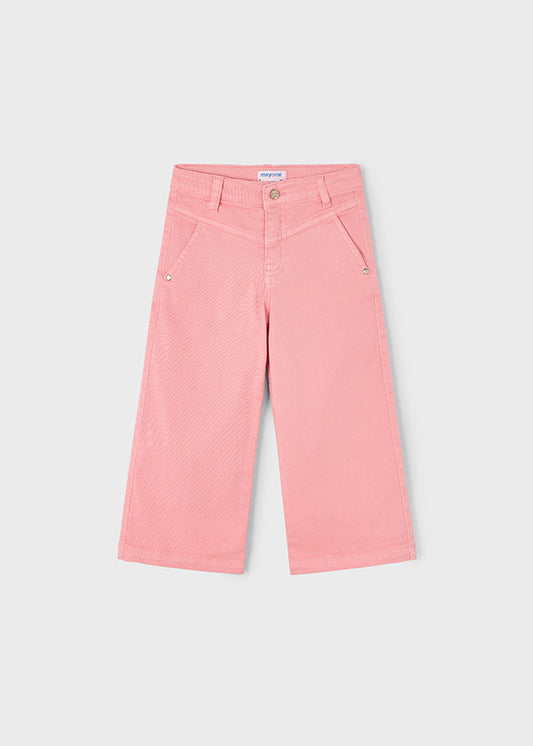 Mayoral Girls Salmon Twill Trousers