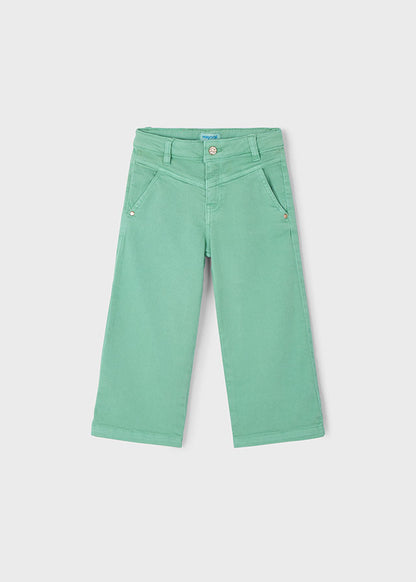 Mayoral Girls Mint Twill Trousers