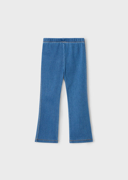 Mayoral Girls Denim Flare Leggings