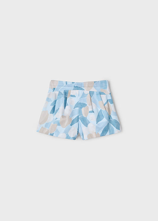 Mayoral Girls Sky Printed Skort