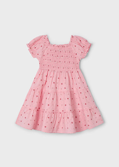 Mayoral Girls Pink Smock Dress