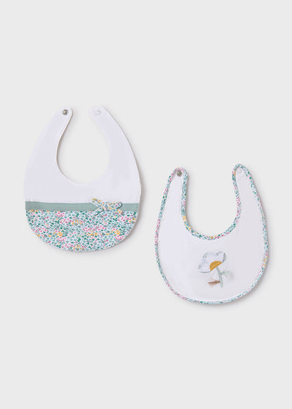 Mayoral Baby Girl Jade Set of 2 Bibs