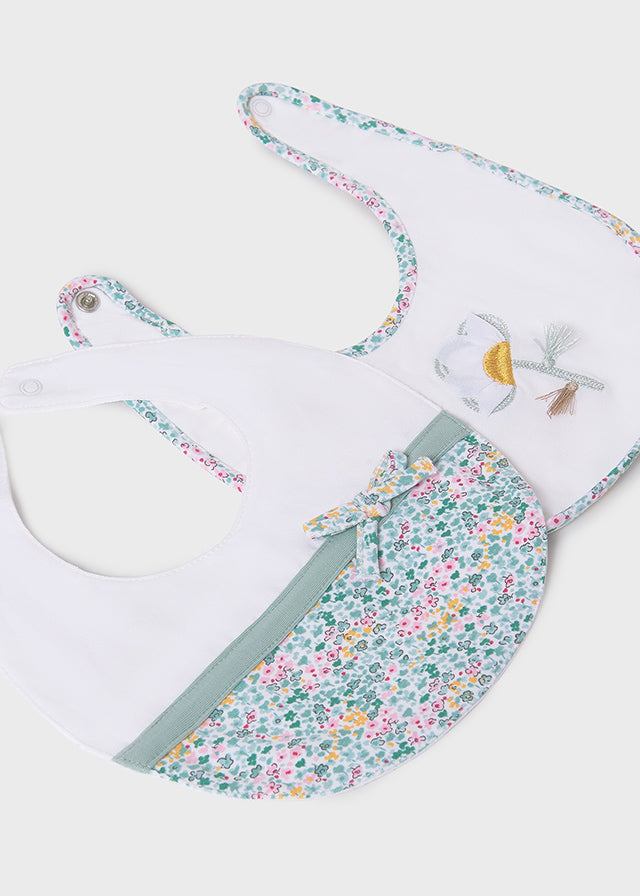 Mayoral Baby Girl Jade Set of 2 Bibs