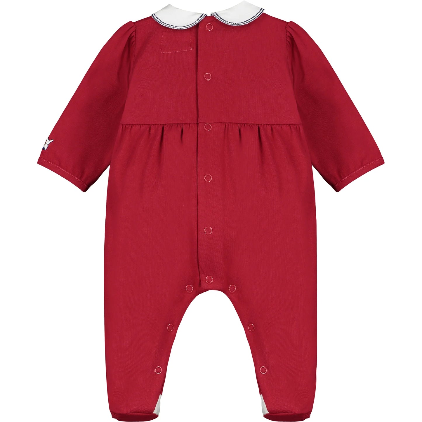 Emile et Rose Carol Red Christmas Baby Girls Babygrow