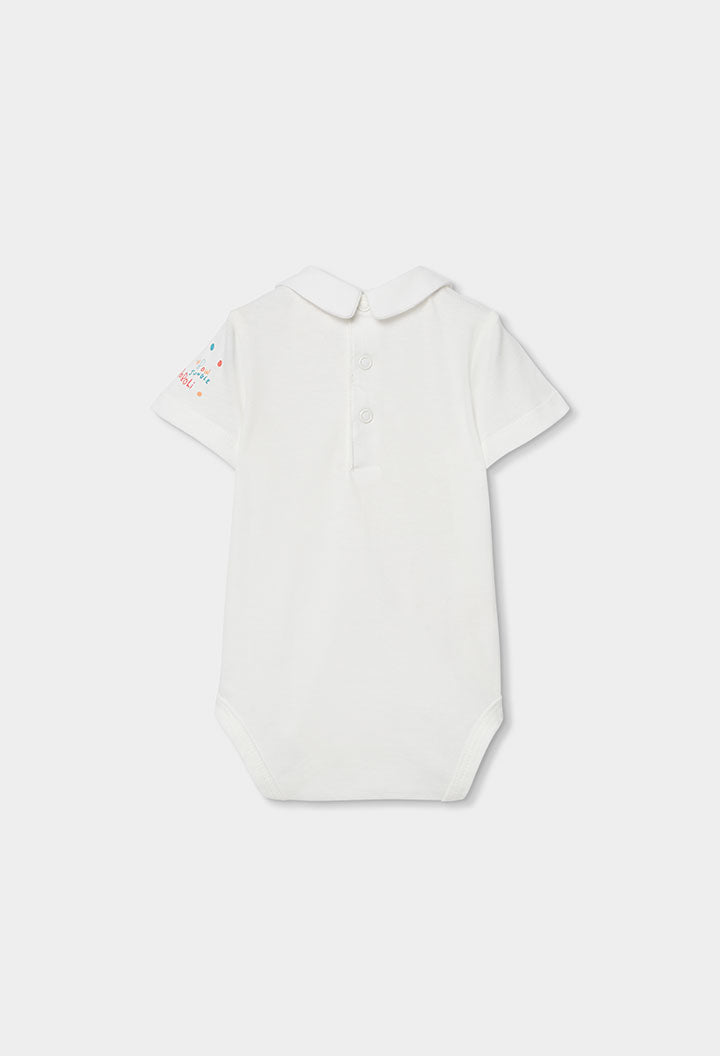 Boboli Baby Boys Colourful Short Dungaree Set