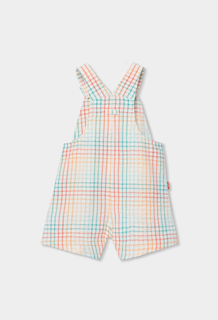 Boboli Baby Boys Colourful Short Dungaree Set