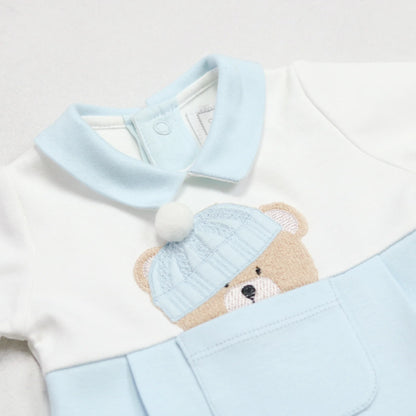 Emile et Rose Herbie Baby Boys Teddy Babygrow