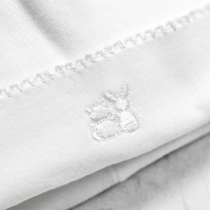 Emile et Rose Heath White Unisex Babygrow and Hat