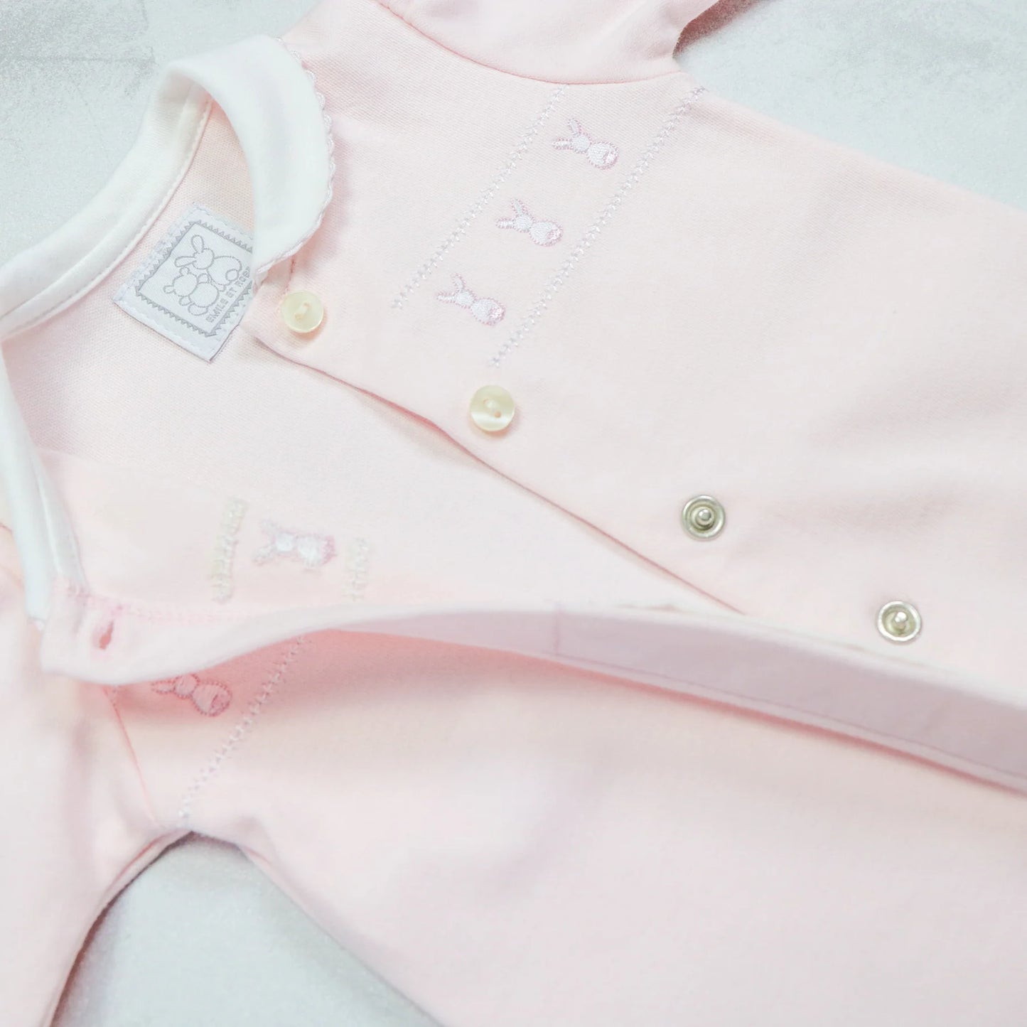 Emile et Rose Helen Baby Girls Babygrow and Hat