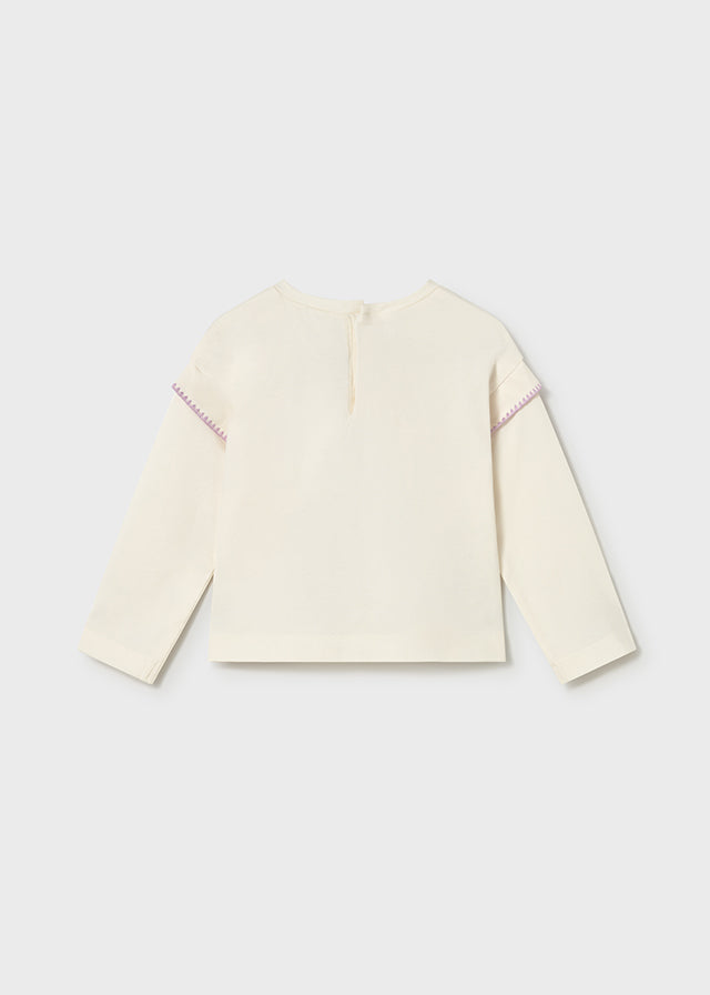 Mayoral Baby Girl Long Sleeved T-shirt