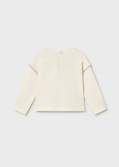 Mayoral Baby Girl Long Sleeved T-shirt