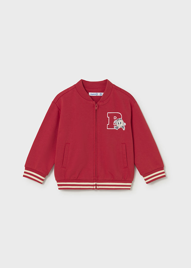 Mayoral Baby Boy Red Bomber Jacket