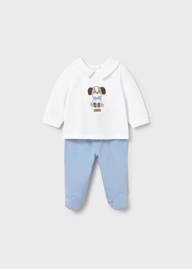 Mayoral Baby Boys Puppy 2 Piece Outfit
