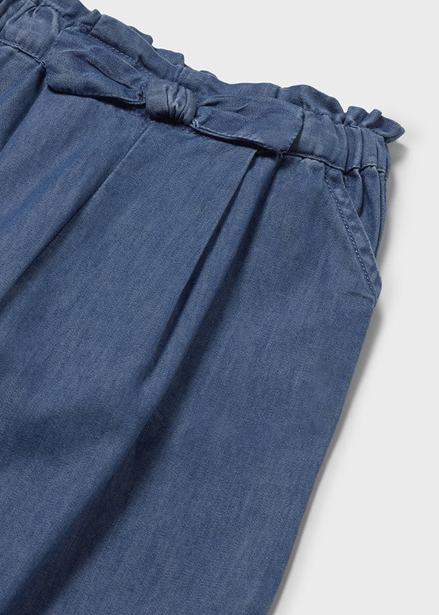 Mayoral Baby Girl Flowy Long Trousers