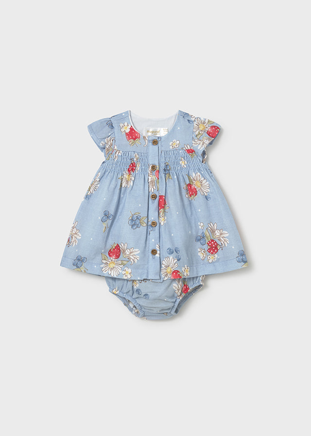 Mayoral Baby Girls Lagoon Chiffon Dress