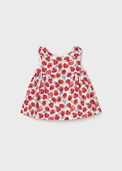 Mayoral Baby Girls Strawberry Print Dress