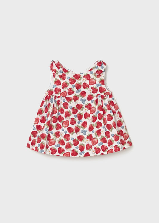 Mayoral Baby Girls Strawberry Print Dress