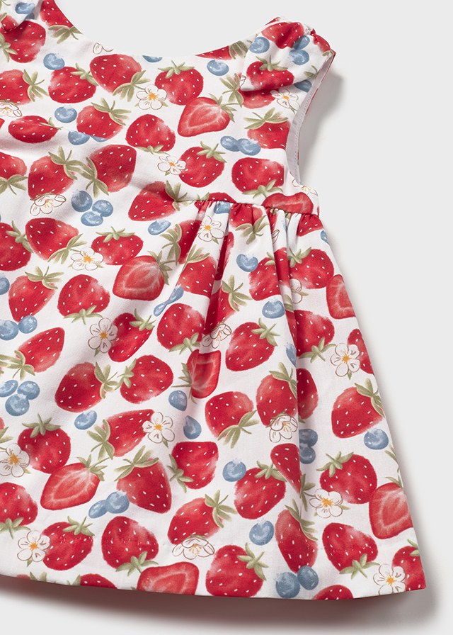 Mayoral Baby Girls Strawberry Print Dress