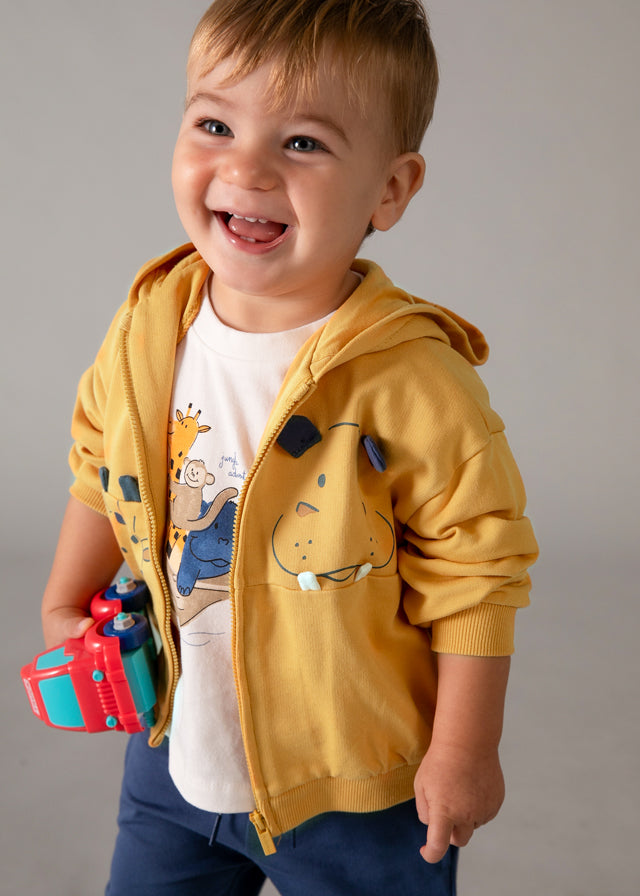Mayoral Baby Boy 3-Piece Tracksuit with Interactive T-shirt