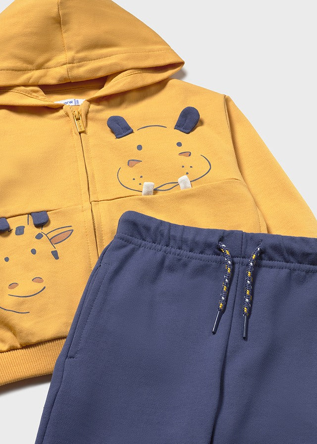 Mayoral Baby Boy 3-Piece Tracksuit with Interactive T-shirt