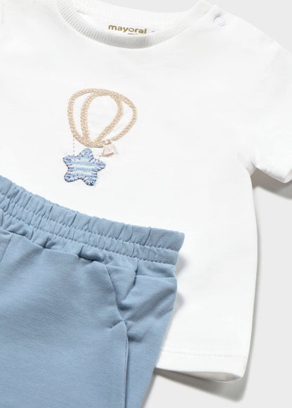 Mayoral Baby Boys Blue 3 Piece Tracksuit